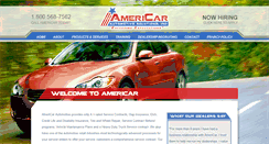 Desktop Screenshot of americarautomotive.com
